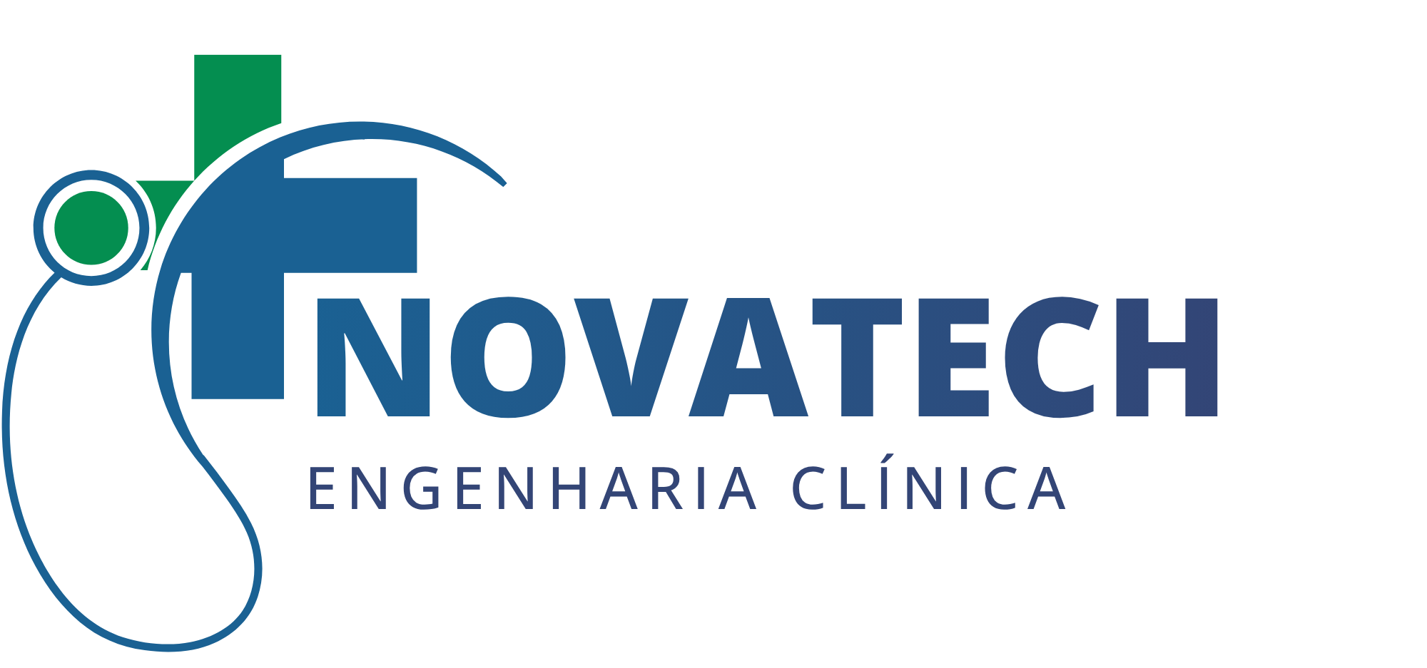 logotipo azul popular clínica